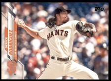2020 Topps Series 2 Base #393 Dereck Rodriguez  - San Francisco Giants