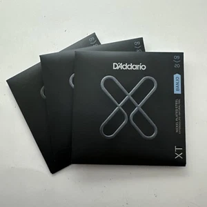 D'Addario XTJ0920 XT Nickel Plated Steel Banjo Strings, Light, 09-20 3 Sets - Picture 1 of 6