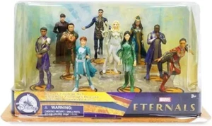 NEW Disney Marvel Eternals Deluxe 10 Action Figures Set Playset Figurine - Picture 1 of 3