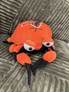"Juguete de peluche cangrejo de los Orioles de Baltimore con logotipo de pájaro Os 6""" - Imagen 1 de 5