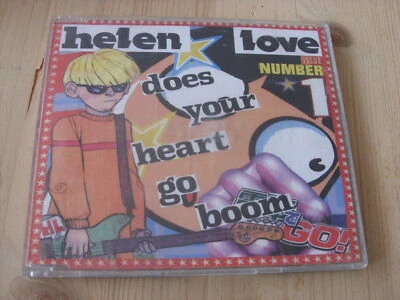 Helen Love:  Does your heart go boom  CD Single     NM Foto 1 de 2