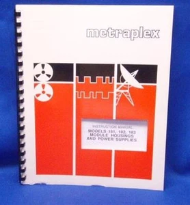 Manual de instrucciones Metraplex 181, 182, 183 - Imagen 1 de 1