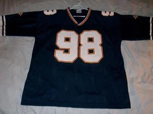 Super Bowl XXXII 98 Blue NFL Football Starter Jersey Mens X-Large size 52 used - Picture 1 of 1