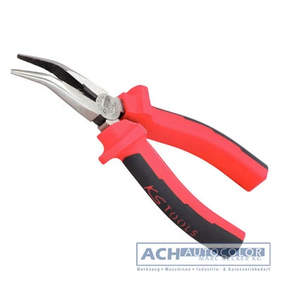 KSTOOLS KS TOOLS 115.1019 Flachrundzange gebogen 210mm