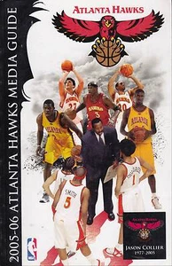 2005-06 Atlanta Hawks NBA Basketball Media Guide - Picture 1 of 1
