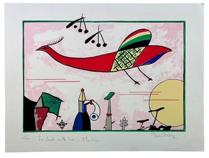 Martin Bradley (1931–2023) Signed, Limited Lithograph. Untitled, Plane. 1/100 - Picture 1 of 3