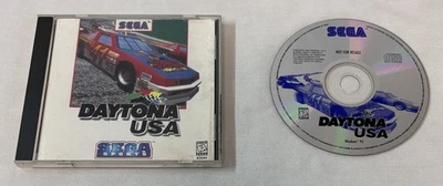 1995 SEGA Sports ~ DAYTONA USA promo disc ~ inserts have water damage - Image 1 of 2