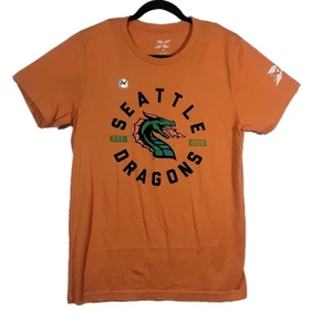 Seattle Dragons XFL medium Orange SS Graphic Tee - Picture 1 of 5