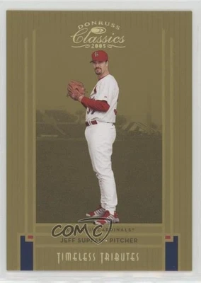 2005 Donruss Classics Gold Timeless Tributes /50 Jeff Suppan #37 - Image 1 of 2