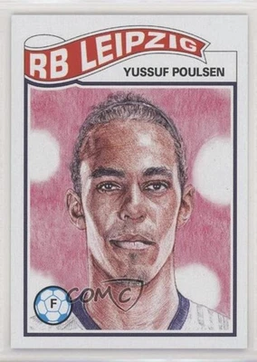 2019 Topps UCL Living Set /150 Yussuf Poulsen #93 - Image 1 of 2
