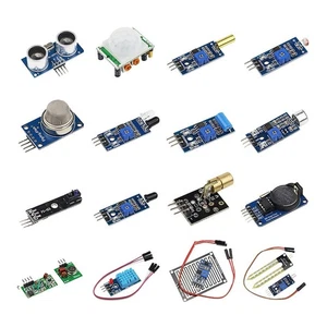 16 Pack/Set Sensors Module Package For Raspberry Pi 3 Raspberry Pi 2 Model B - Afbeelding 1 van 7