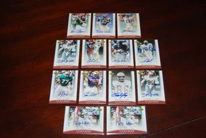 (13) 2006 UD UPPER DECK NFL LEGENDS AUTO CARD LOT SHARP BEAUTIFUL ! - Picture 1 of 2