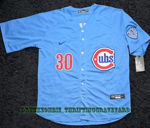Camiseta Kyle Tucker Nike Limited Chicago Cubs Grande 2025 City Connect NUEVA/NUEVA CON ETIQUETAS - Imagen 1 de 6