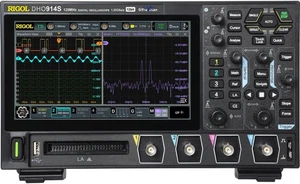 Oscilloscope Digital RIGOL DHO914S 4-Channel 1.25 GSa/s 125 MHz, Bode Plot/AFG - Picture 1 of 2