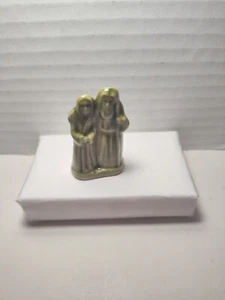 Wade Whimsies Red Rose Tea Figurines Noah and Woman - Picture 1 of 2