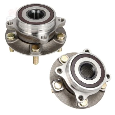 2Pcs Front Wheel Hub Bearings Assembly for 2008-2015 Mitsubishi Lancer AWD Only - Image 1 of 4