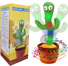 Kids Toys Talking Dancing Cactus Toy Plush Interactive Toys for Toddler Repeatin
