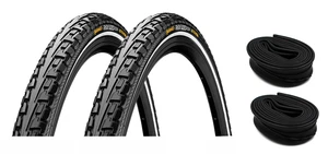 2 x Continental Ride Tour Fahrradreifen 28 Zoll mit Schlauch und Reflex wählbar - Bild 1 von 4