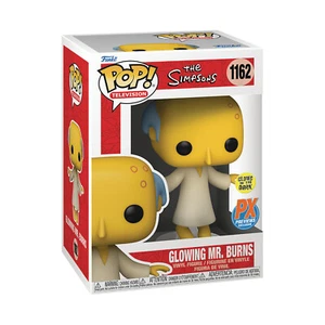 Funko Pop! Television: The Simpsons - Glowing Mr. Burns #1162 GITD PX Exclusive - Picture 1 of 3