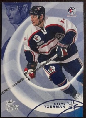 2002 - 2003 ITG Be A Player Steve Yzerman All-Star Edition #99 Hockey Card - Image 1 of 2