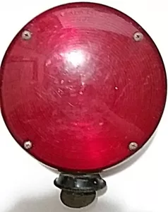 Vintage 7" Grotlite 256 Vehicle Two-Sided Light With Housing and Mounting Bolt - Picture 1 of 4