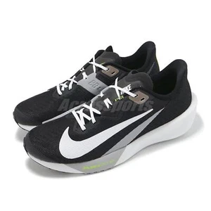 Nike Air Zoom Rival Fly 4 Black White Wolf Grey Volt Men Running Shoe FV6040-001 - Picture 1 of 8