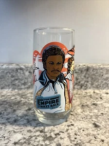 Burger King Star Wars Empire Strikes Back Lando Calrissian Promo Glass 1980. G4 - Foto 1 di 7