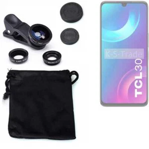 Pour TCL 30 Objectifs Smartphone Lentilles fisheye macro grand angle - Photo 1/6