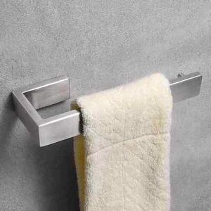 Bathroom Hardware Towel Bar Stainless Steel Towel Ring Holder Rack Bath Kitchen - Picture 1 of 3