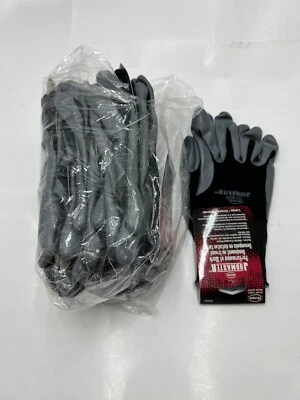 (Pack of 12) Boss JobMaster Black/Gray Nylon General Purpose Gloves Large 8442L - image 1 of 4