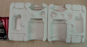 Duncan 55A 4.5" T Daisy Sugar Bowl Mug Slip Casting Ceramic Molds 1004 - Picture 1 of 2