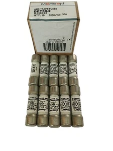 FERRAZ SHAWMUT MERSEN DCT30-2 30A 1000VDC Amp Trap Fuse JPSF684 Pack of 1/5/10 - Picture 1 of 4