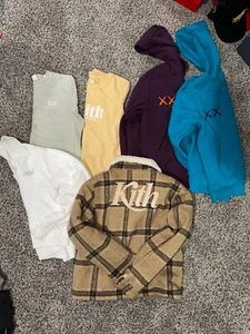 Preowned Youth Kids Street Wear Clothes Bundle/ Lot (Kith, Kaws) all sizes 7-10 - Picture 1 of 19