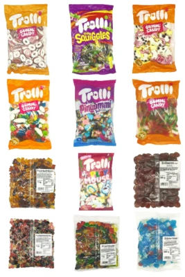 5 Kg Trolli Fruchtgummi Gummibärchen div. Sorten Mischpaket - Bild 1 von 4