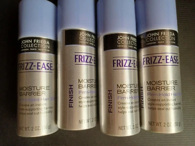 4 x Spray para el cabello John Frieda Frizz-Ease barrera hidratante sujeción firme, 2 oz cada uno Foto 1 de 3