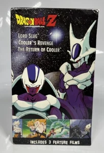 RARE EDITED Dragon Ball Z VHS Box Set Lord Slug, Coolers Revenge, Coolers Return - Picture 1 of 16