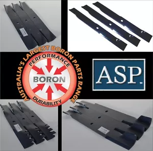 RIDE ON MOWER BLADES TO SUIT KUBOTA 72" 60" 54" 48" 44" & 40" DECKS - Picture 1 of 17