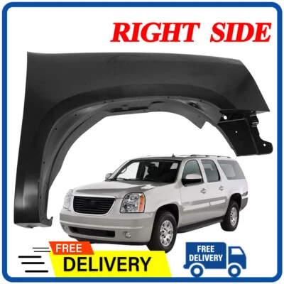 Primed Front Fender For 2007-14 GMC 1500/2007-13 2500 Yukon XL Passenger Side — 第 1/4 张图片