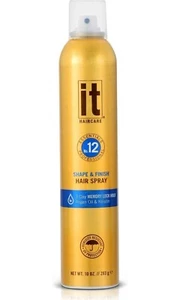 It Haircare 10 Oz Essential Professional No 12 Shape & Finish Hair Spray - Picture 1 of 1