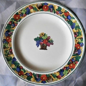 WEDGWOOD 'MANILLA' PATTERN  26.1cm DINNER PLATE, PATTERN AK8280, DATED 1933 - Picture 1 of 5