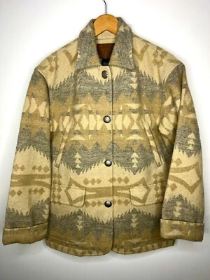 Ralph Lauren X-Small Southwestern Cárdigan Chaqueta RRL Polo Rodeo Country De Colección Tostado Foto 1 de 4