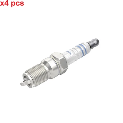 X4 PCS FITS MERCEDES-BENZ 123 SALOON 200 SPARK PLUG 0 242 229 655 BOSCH - Image 1 of 4