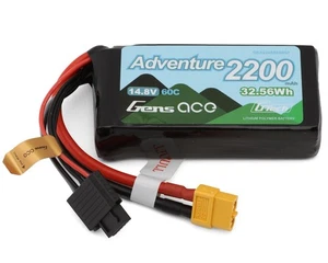Gens Ace 224S60X6GT 4S 60C G-Tech Adventure LiPo Battery with XT60 Connector - Picture 1 of 5