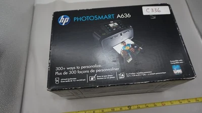 HP Photosmart A636 Digital Photo Inkjet Printer - New Sealed In Box free ship US - Image 1 of 3