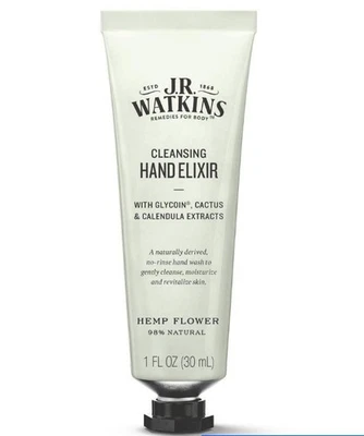 NOVO J.R. Watkins Elixir para as Mãos, Sem Enxágue, 1 Oz - Imagem 1 de 2