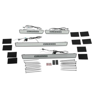 NUEVO OEM Nissan 2025 Murano Kit de placas de patada iluminadas Iluminación T99G6-7BA00 Foto 1 de 3