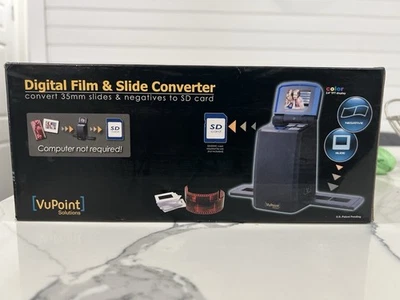 VuPoint Solutions Digital Film & Slide Converter 35mm Slides/Negatives to SD NEW - Image 1 of 4
