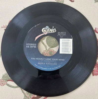 Merle Haggard Let's Chase Each Other Around The Room You Nearly Lose Your Mind - Image 1 of 4