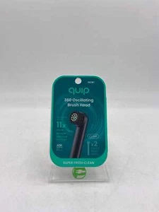 Nuevo CABEZAL DE CEPILLO OSCILANTE QUIP 360 PAQUETE DE 2 cabezales de cepillo de dientes eléctrico 920-00277 - Imagen 1 de 4