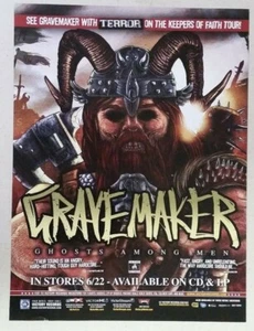 GRAVEMAKER "Ghosts Among Men" Victory Records ~ Magazine PRINT AD 2010 - Picture 1 of 1